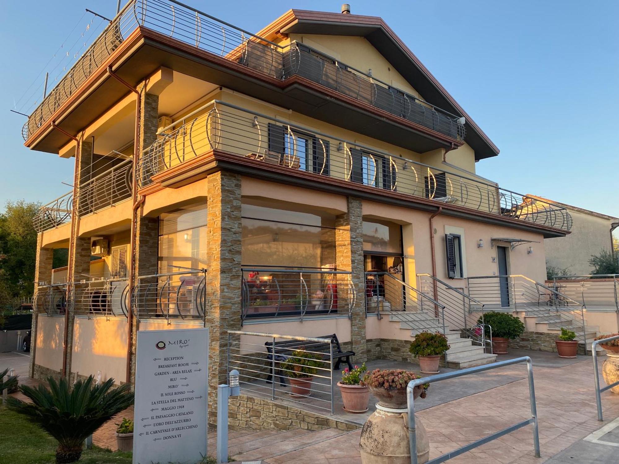 Miro' Agropoli Bed & Breakfast エクステリア 写真